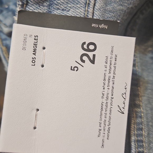 NWT Kancan High-Rise Denim Shorts - Picture 7 of 8